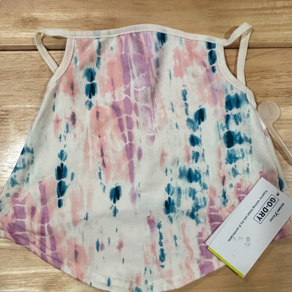Old Navy  ACTIVE GO-DRY Tie-Dye Gaiter / Face Mask with Pink and Blue